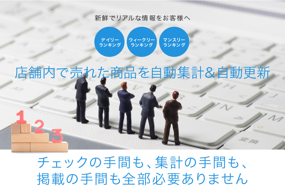 店舗に賑わい感を